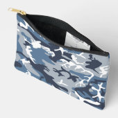 Winter Sneeuwblauwe Camouflage, Militair, Leger Etui (Open)