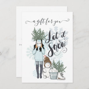 Winter Sneeuwcadeaubon