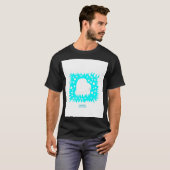 Winter Sneeuwharten Mannen Black Basic T Shirt (Voorkant volledig)