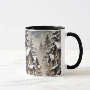 Winter Sneeuwlandschap Mok