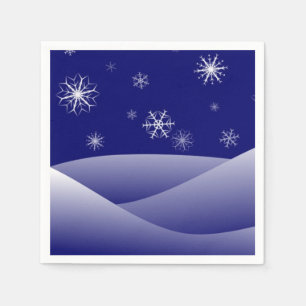 WINTER SNEEUWSCENE SERVETTEN