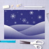 WINTER SNEEUWSCENE TISSUEPAPIER (Craft)