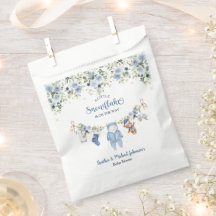 Winter Sneeuwvlok Jongens Waslijn Baby Shower