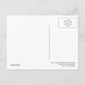 Winter Snow, Bute Park, Cardiff, Wales Briefkaart (Achterkant)