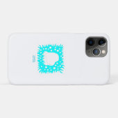Winter Snow Heart Apple iPhone 11 Pro Coque (Dos (Horizontal))