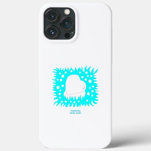 Winter Snow Heart Apple iPhone 13 Pro Max Coque (Verso)