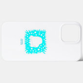 Winter Snow Heart Apple iPhone 13 Pro Max Coque (Verso (horizontal))
