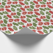 Winter Snow Mittens Cadeaupapier (Hoek)