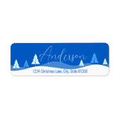 Winter Snow Return Label (Voorkant)