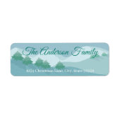 Winter Snow Return Label (Voorkant)