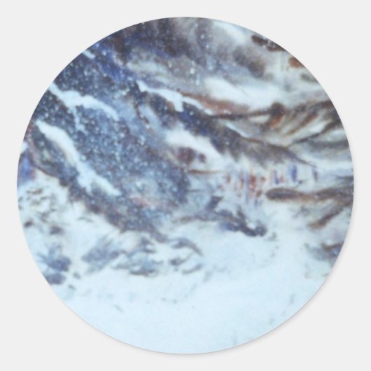 Winter Snow Sticker (Voorkant)