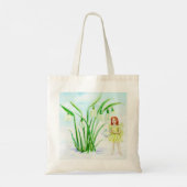 Winter Snowdrop Fairy Magic Tote Bag (Achterkant)