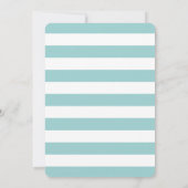 Winter Snowflake Bridal Shower Kaart (Achterkant)