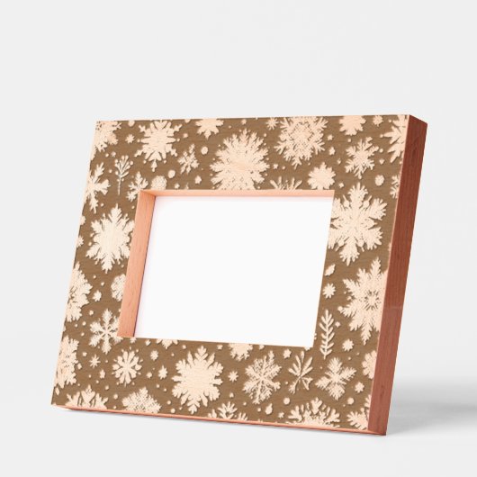 Winter Snowflake Gegraveerde Lijstjes (Links)