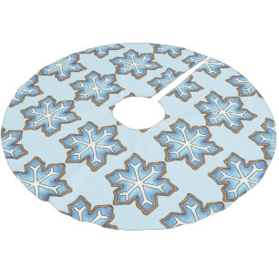 Winter Snowflake Sugar Cookie Kerstmis Hanukkah Kerstboom Rok