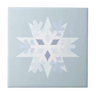 Winter Snowflake Tegeltje