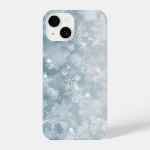 Winter Snowflakes Frost Snow Icy iPhone 14 Hoesje