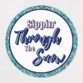 Winter Snowflakes  Labels (Design 1)