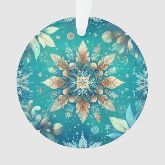 Winter Snowflakes Ornament (voorkant)