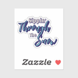 Winter Snowflakes Sticker