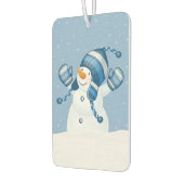 Winter Snowman Luchtverfrisser (Links)
