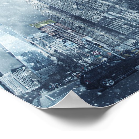 Winter Snowstorm Poster (Hoek)