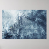 Winter Snowstorm Poster (Voorkant)