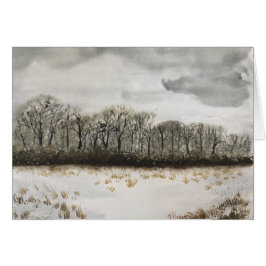 WINTER    SNOWWATERCOLOR