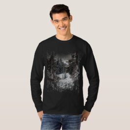 Winter Snowy Trees | Snowy Forest Print t shirt