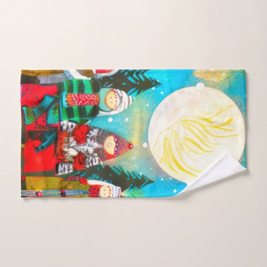 Winter Solstice Bad Handdoek (Handdoek)