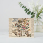 Winter Solstice Briefkaart (Staand voorkant)