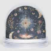 Winter Solstice Celestial Sneeuwbol (Voorkant)