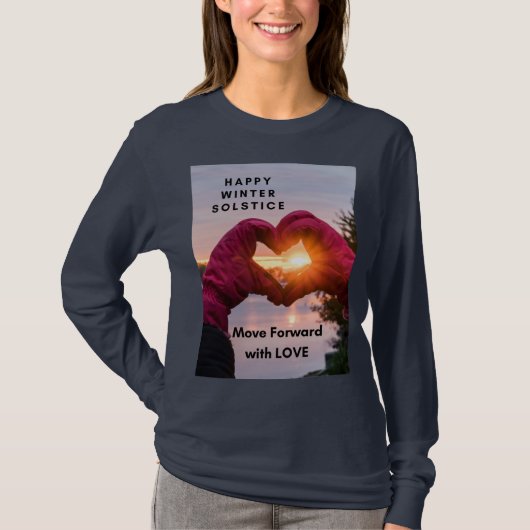 Winter Solstice Love T-shirt (Voorkant)