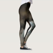 Winter Solstice Moon Celestial Art Leggings (Rechts)