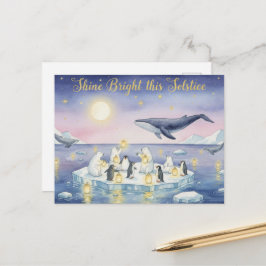 Winter Solstice Postcard Briefkaart