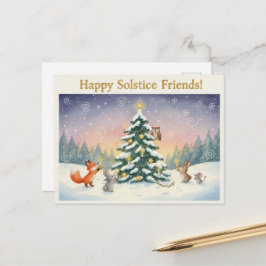 Winter Solstice Postcard Briefkaart