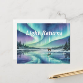 Winter Solstice Postcard Briefkaart