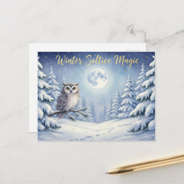 Winter Solstice Postcard Briefkaart