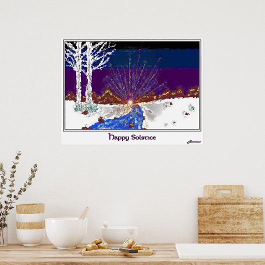 Winter Solstice Poster (Keuken)