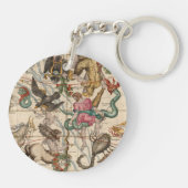 Winter Solstice Sleutelhanger (Achterkant)