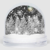 Winter Solstice Snowfall Sneeuwbol (Achterkant)