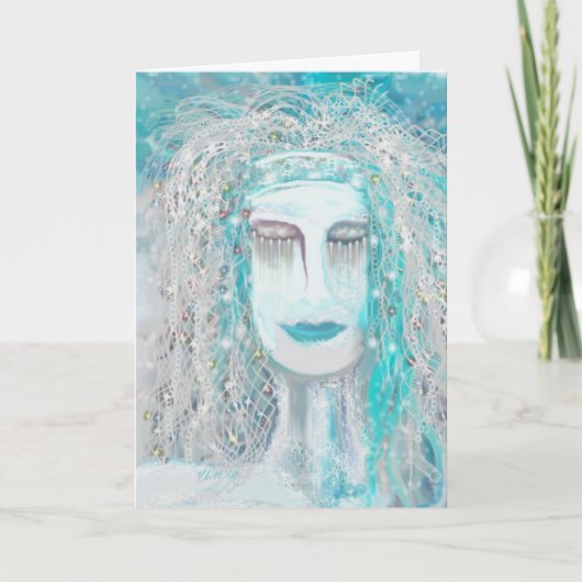 Winter Solstice Wenskaart Feestdagen Kaart (Voorkant)