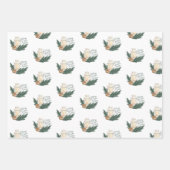 Winter Solstice Yule Wrapping Paper Set van 3 (Voorkant)