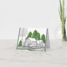 Winter Soltice-Kaart Kaart