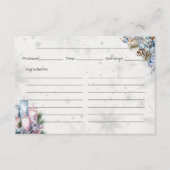 Winter Spice Basic Recept Kaart (Voorkant)