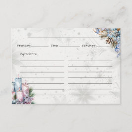 Winter Spice Basic Recept Kaart