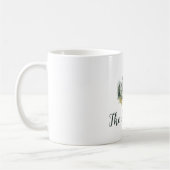 Winter Splendor Pine Tree Kerstvakantie Koffiemok (Links)
