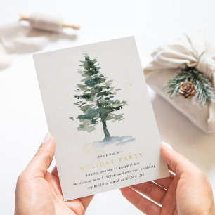 Winter Splendor   Vrijdag Folie Uitnodiging