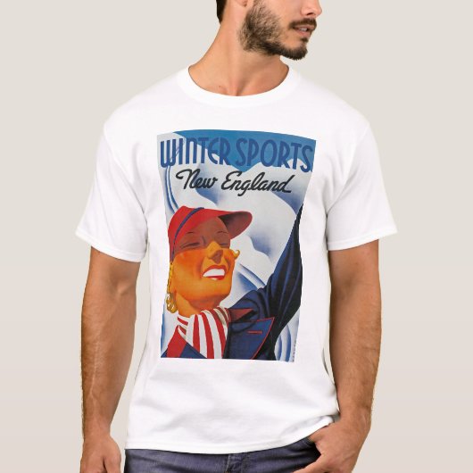 Winter Sport New England T-shirt (Voorkant)