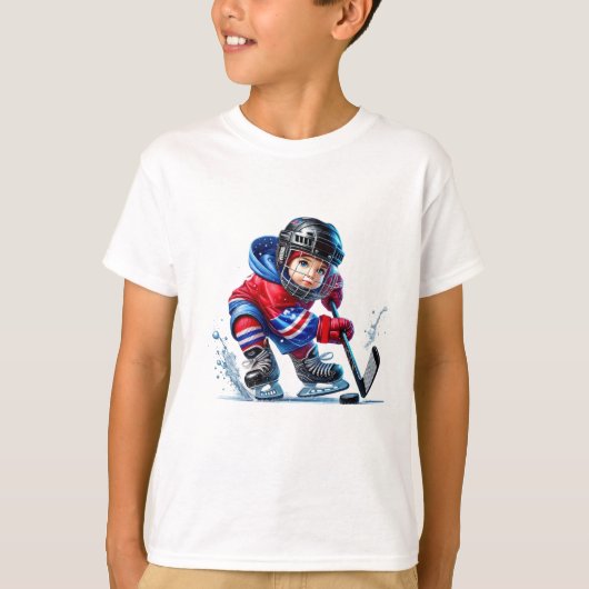 Winter Sports Kids T-Shirt (Devant)